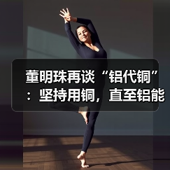 董明珠再谈“铝代铜”：坚持用铜，直至铝能完全替代（图4）