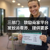 三部门:鼓励商家平台发放消费券,提供更多低息免息分期优惠(图1) 三部门:鼓励商家平台发放消费券,提供更多低息免息分期优惠(图1)