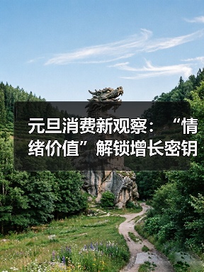 元旦消费新观察:“情绪价值”解锁增长密钥(图2) 元旦消费新观察:“情绪价值”解锁增长密钥(图2)
