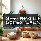 藏于室・融于家！红顶奖见证嵌入式与集成化，定义品质生活新范式（图1）