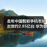 去年中国智能手机市场出货约2.85亿台 华为登顶（图2）