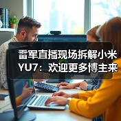 雷军直播现场拆解小米YU7:欢迎更多博主来拆解小米汽车(图1) 雷军直播现场拆解小米YU7:欢迎更多博主来拆解小米汽车(图1)