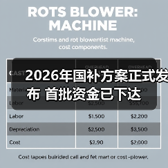 2026年国补方案正式发布 首批资金已下达（图2）