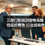 三部门新规剑指电商隐性低价竞争 行业或将告别“最低价”内卷(图1) 三部门新规剑指电商隐性低价竞争 行业或将告别“最低价”内卷(图1)