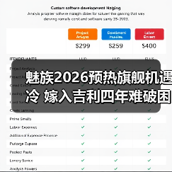 魅族2026预热旗舰机遇冷 嫁入吉利四年难破困局(图1) 魅族2026预热旗舰机遇冷 嫁入吉利四年难破困局(图1)
