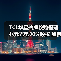 TCL华星摘牌收购福建兆元光电80%股权 加快LED全产业链垂直整合(图1) TCL华星摘牌收购福建兆元光电80%股权 加快LED全产业链垂直整合(图1)