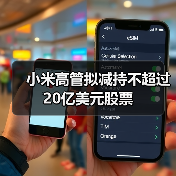 小米高管拟减持不超过20亿美元股票(图1) 小米高管拟减持不超过20亿美元股票(图1)