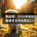 财政部:2026年继续安排资金支持消费品以旧换新(图3) 财政部:2026年继续安排资金支持消费品以旧换新(图3)