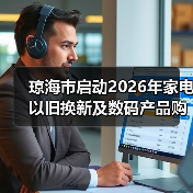 琼海市启动2026年家电以旧换新及数码产品购新补贴参与商家征集(图1) 琼海市启动2026年家电以旧换新及数码产品购新补贴参与商家征集(图1)